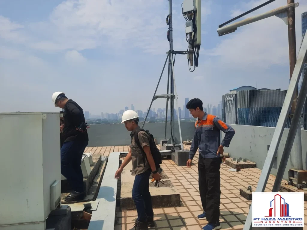 Dokumentasi lapangan pada area bangunan yang akan dievaluasi